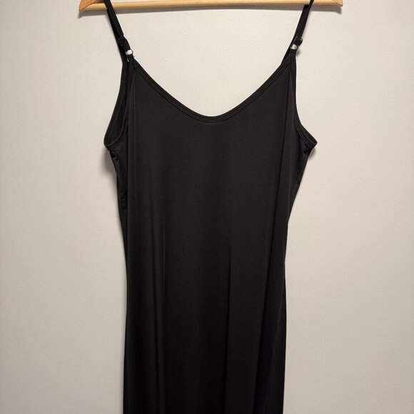 Bebe Black Maxi Crochet Body Con Dress Large Short Sleeve - Picture 10 of 10